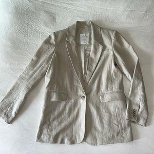 Abercrombie Premium Linen Blazer, Small
